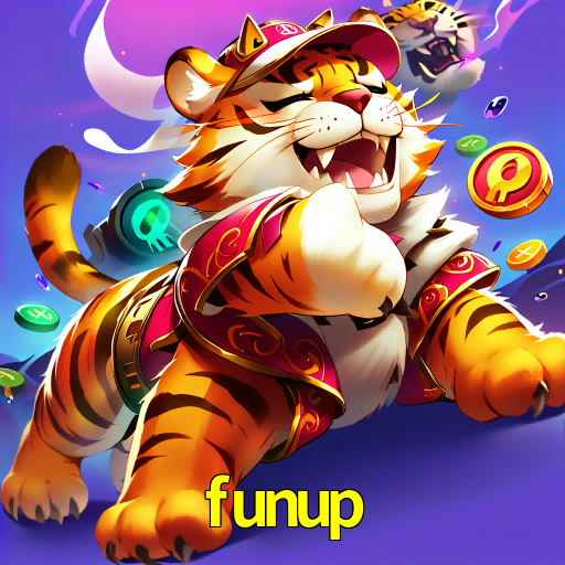 Imagem promocional da funup mostrando a plataforma e suas vantagens